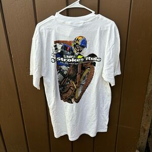 Vintage 90s Motocross XTREME  T Shirt L  Dirt Bike Men’s